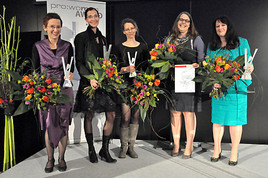Die GewinnerInnen des pro:woman Awards 2012 stehen fest