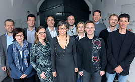 BILD zu OTS - Im Bild v.l.n.r.: Mag. Hannes Dünser, Mag. Andrea Weingartner, Bernhard Greil, Doris Riedl, Mag. Maurizio Berlini, Mag. Gerlinde  …