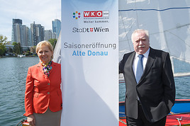 Jank und Häupl eröffnen die Saison an der Alten Donau