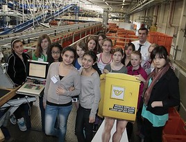 Ein Tag beim größten Logistikdienstleister Österreichs - 5. Wiener
Töchtertag bei der Post - BILD