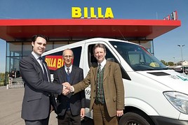 REWE International AG Nahversorgung mittels Shuttle-Service in Deutsch Wagram - BILLA Pilotprojekt setzt sich durch