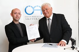 ÖÄK-Präsident Dorner unterzeichnet Verfassungsklage gegen Vorratsdatenspeicherung