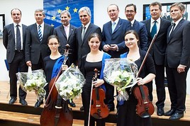 Europäische Kommission - Vertretung in Österreich Am 9. Mai fand im Haus der Europäischen Union der diesjährige Festakt zum Europatag statt