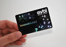 BILD zu OTS - 1. Platz beste Kundenkarte - die Intersport EYBL Diamant-Kundenkarte
