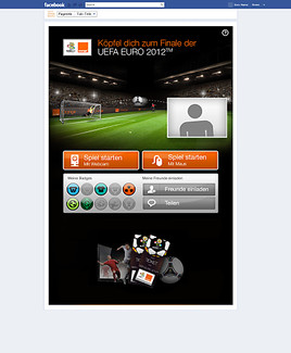 Mit Orange ins UEFA EURO 2012(TM) Finale köpfeln