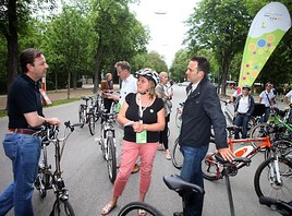 Berlakovich: Quer durch Wien - umweltschonend mobil!  - BILD