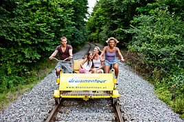 Draisinentour- Sonnenland. Draisinentour- Sonnenland.