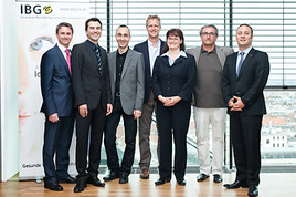 Im Bild v.l.n.r.: Dr. Klicka, Prof. Dr. Krause, Mag. Stieger, Wethmar M.Sc.BA, Dr. Matyssek, Dr. Karazman, Dr. Schuster Im Bild v.l.n.r.: Dr. Klicka, Prof. Dr. Krause, Mag. Stieger, Wethmar M.Sc.BA, Dr. Matyssek, Dr. Karazman, Dr. Schuster