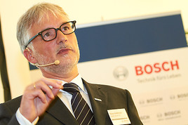 BILD zu OTS - Im Bild Dipl.oec. Klaus Huttelmaier (Alleinvorstand der Robert Bosch AG und Repräsentant der Bosch-Gruppe in Österreich)