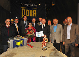 Im Bild v.l.n.r.: Bernd Enegl (Projektleiter Porr), Franz Sempelmann (Projektleiter ASFINAG), Gernot Brandtner /Geschäftsführer ASFINAG), … Im Bild v.l.n.r.: Bernd Enegl (Projektleiter Porr), Franz Sempelmann (Projektleiter ASFINAG), Gernot Brandtner /Geschäftsführer ASFINAG), …