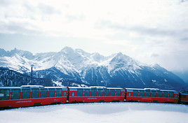 Steinbockstarke Bahnerlebnisse mit Bernina- und Glacier Express - BILD