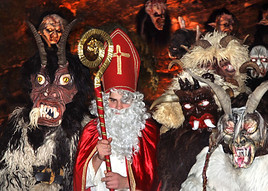 Krampustreiben in den Salzwelten Hallein - BILD