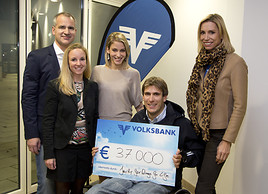 'Jacky für Wings for Life': Spendenerlös EUR 37.000,-  
Soziales Engagement zu Gunsten der Rückenmarksforschung