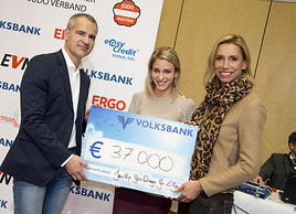 'Jacky für Wings for Life': Spendenerlös EUR 37.000,-  
Soziales Engagement zu Gunsten der Rückenmarksforschung