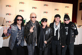 The Scorpions begeistern 13.000 Fans beim Top of the Mountain Opening Concert in Ischgl.