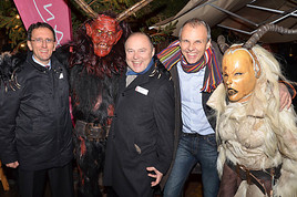 150 Gäste aus Wirtschaft und IT beim ANECON-Event 'Krampus am Campus' - BILD