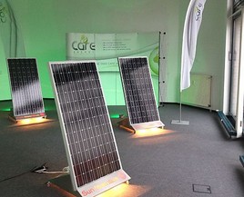 Dezentrale Energieversorgung von Care-Energy made by Sun Invention Plug & Save / Die Verwendung dieses Bildes ist für redaktionelle Zwecke …