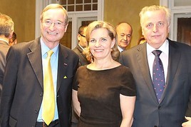 Im Bild v.l.n.r.: Dr. Christoph Leitl, Mag. Dr. Ulrike Mursch-Edlmayr, Rudolf Hundstorfer