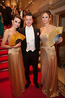 NACHBERICHT: Ferrero Rocher vergoldete den Opernball 2013
