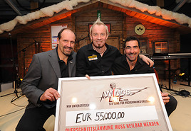 TirolBerg-Partner spenden 55.000 Euro an Wings for Life - BILD