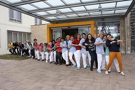 Der 1. Platz beim TELEIOS 2013 für das burgenländische Pflegeheim Neudörfl- St. Nikolaus zeigt: Alle MitarbeiterInnen ziehen an einem Strang.
