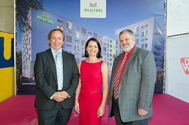 MILESTONE, ein Meilenstein im studentischen Wohnsegment, ist auf der Zielgeraden