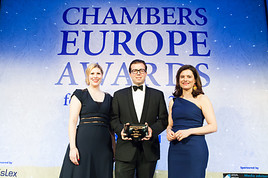 Wolf Theiss erneut als 'Austrian Law Firm of the year' bei den Chambers Europe Awards for Excellence ausgezeichnet - BILD