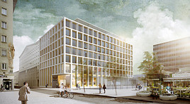 Post präsentiert Siegerprojekt: Für neues Büro- & Geschäftsgebäude als Zentrale am Rochusmarkt - BILD