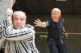 Michael Niavarani und Christoph Maria Herbst