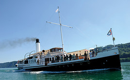 Das schönste Dampfschiff Europas feiert: 100 Jahre Hohentwiel Das schönste Dampfschiff Europas feiert: 100 Jahre Hohentwiel