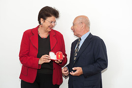 Goldener Rathausmann für Öffi-Stimme Franz Kaida Goldener Rathausmann für Öffi-Stimme Franz Kaida