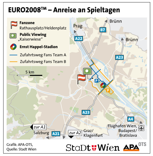 Anreise an Spieltagen