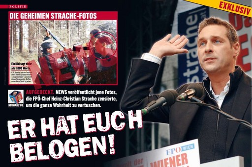 NEWS exklusiv: Neue Strache "Wehrsport"-Fotos