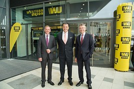 Western Union International Bank Eroffnet Next Generation Filiale Am Wiener Hauptbahnhof Western Union International Bank Gmbh 10 10 2014