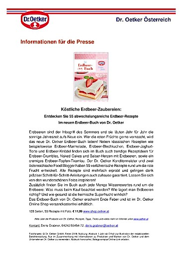 Köstliche Erdbeer-Zaubereien