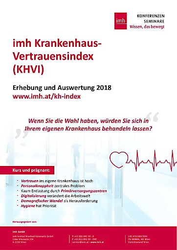 Vertrauen in Krankenhäuser steigt