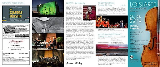 LOISIARTE 2019: Kammermusik & Literatur im LOISIUM