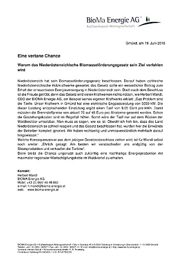 Eine vertane Chance