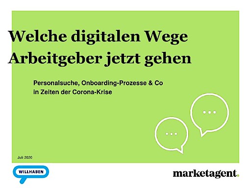 Welche digitalen Wege Arbeitgeber jetzt gehen