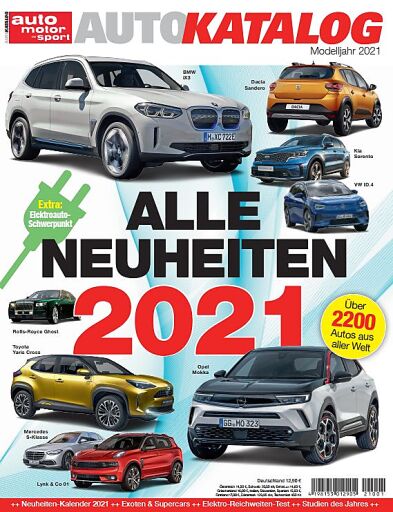 Auto Katalog Modelljahr 21 Das Standardwerk Fur Autofans Ist Gedruckte Kontinuitat Foto Motor Presse Stuttgart Auto Motor Und Sport 24 11