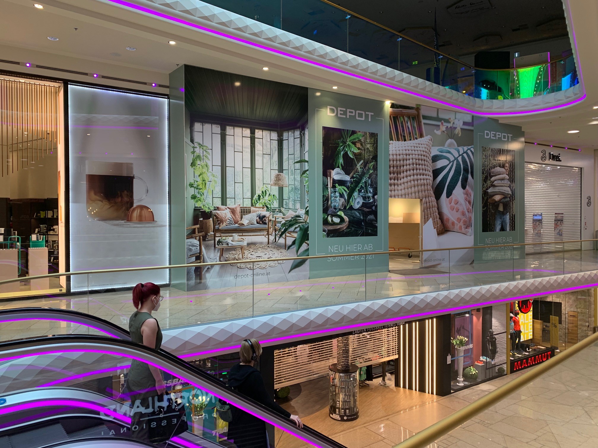 Jpg: DEPOT wird 50! Am 26. August eröffnet DEPOT in der PlusCity Pasching die 50. Filiale