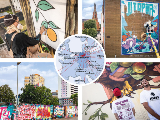 Graffiti Streetart Und Murals Urbane Kunstwoche Hannover Startet Am 23 August 2021 Foto Hannover Marketing Und Tourismus Gmbh Hmtg 20 08 2021