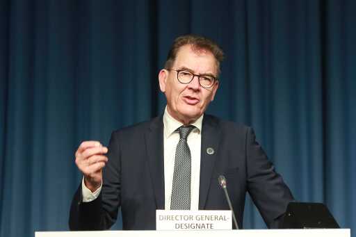 Bild Wechsel an der Spitze der UNIDO Generaldirektor Gerd Müller