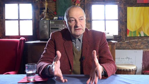 Bild: Kritik am Kunstmarkt - Kurt Ryslavy im Museum des Stiftes Admont ...