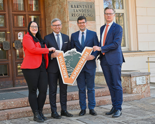 A good day: The general renovation of the Villach Alpine Road has been secured with 8 million euros!