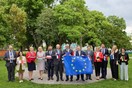 Fotoevent im Sigmund Freud Park beim EU Denkmal