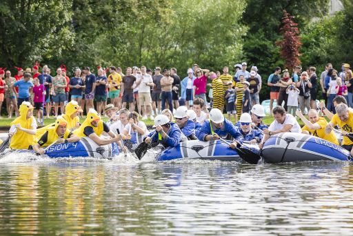 NTS Rubber Boat Regatta 2024 | NTS Network Telekom Service AG, 09.07.2024